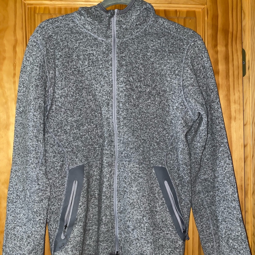 Lands End Fleece Sweater Jacket